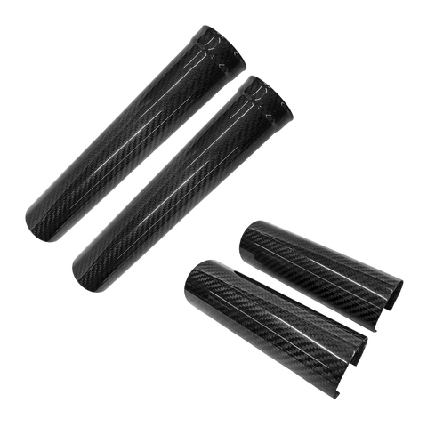 Carbon Fork Guards 174mm 290mm KTM GasGas Husqvarna 3K Dry Carbon